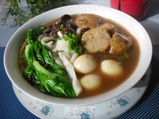 Simple and Delicious Breakfast-----three Fresh Soup Noodles recipe