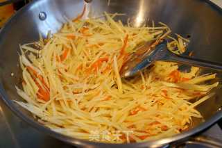 Vegetarian Fried Potato Shreds recipe