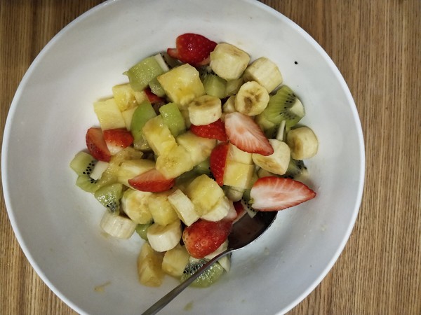 Kuaishou Fruit Salad Chobe Salad Juice recipe