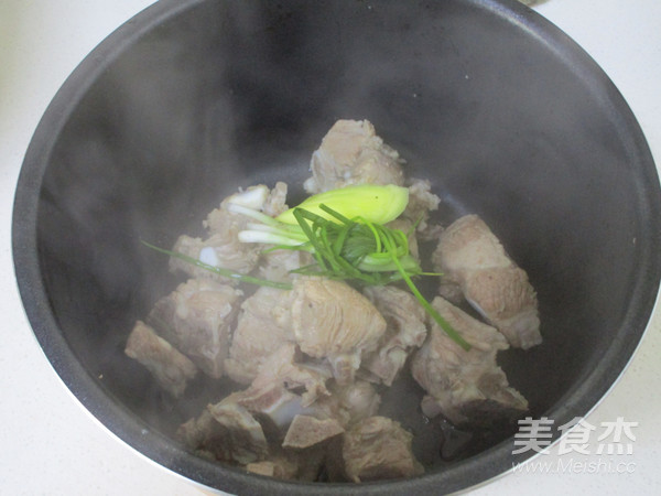Yam Pork Ribs Soup recipe