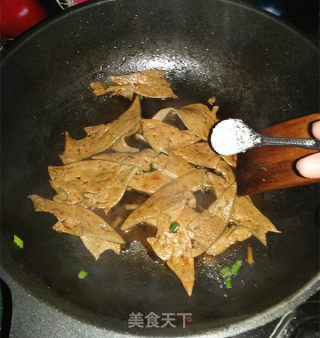 #信之美#fried Pork Liver recipe