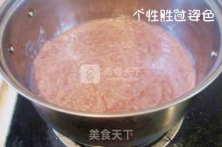 Five Minutes Quick Condensed Milk Red Bean Paste recipe