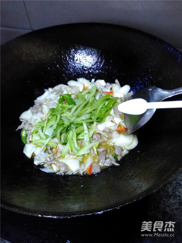 Stir-fried Shredded Pork with Mixed Vegetables recipe