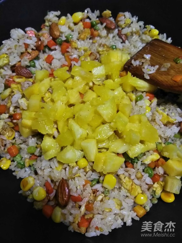 Pineapple Butternut Fried Rice recipe