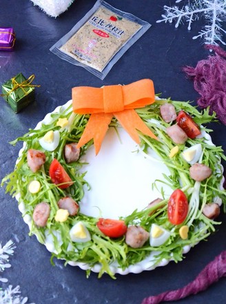 Christmas Wreath Chobe Salad Sauce