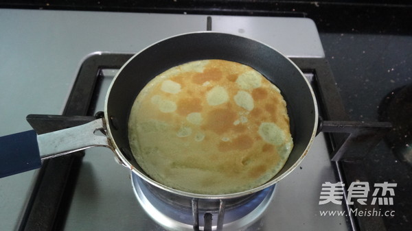 Potato Millet Egg Yolk Pancakes recipe