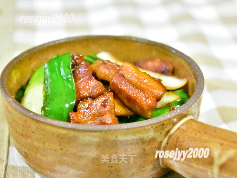 Stir-fried Pork with Garlic recipe