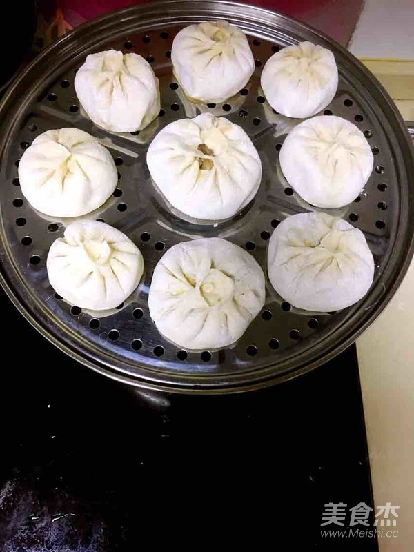 Homemade Cabbage Pork Bun recipe