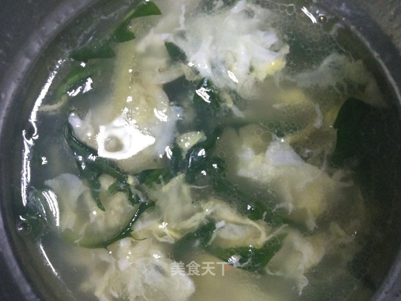 Dandelion Egg Soup recipe