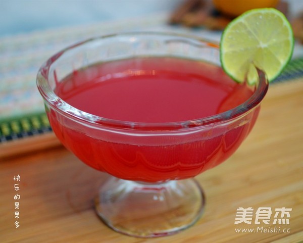 Watermelon Lemon Cocktail Juice recipe