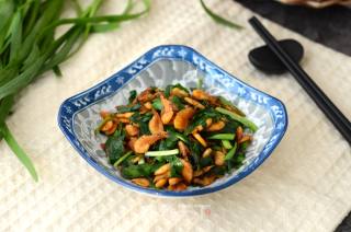 Fried Krill with Chives recipe