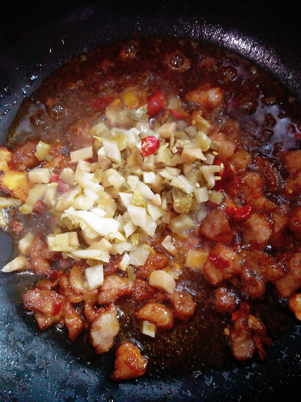 Lunch, Home-cooked Flavor, Diced Pork with Yam recipe