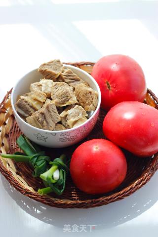 Tomato Beef Noodle recipe