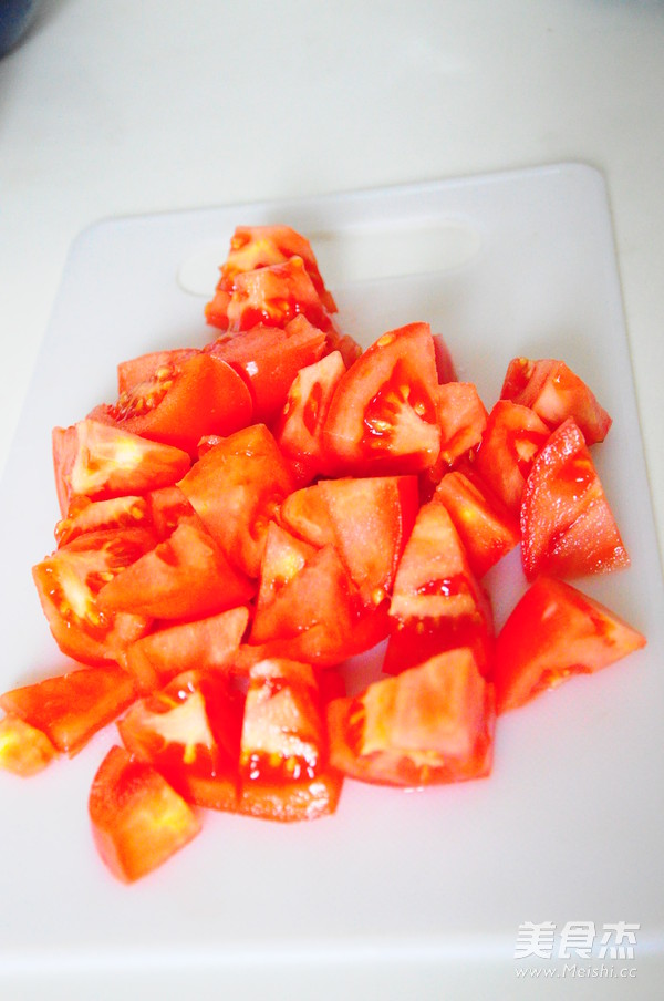 Wonton Wrapper with Tomato Sauce recipe
