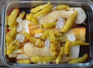 【crispy Radish Skin in Sauce】——the Most Popular Appetizer, It is Not Because of The Background recipe