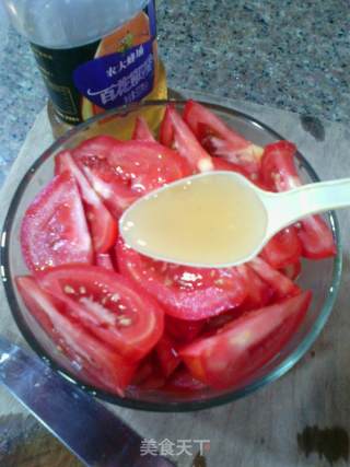 Tomatoes Mixed with Honey recipe