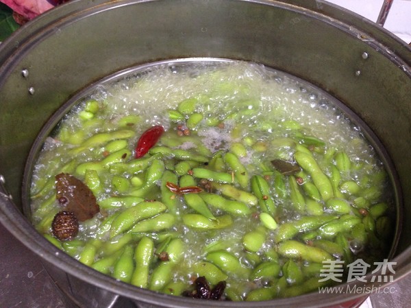 Spicy Salted Edamame recipe