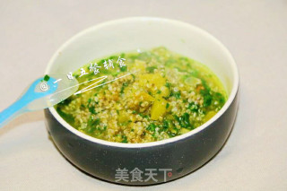 Quinoa Vegetable Porridge Baby Food Supplement, Pumpkin + Spinach Leaves + Chrysanthemum Leaves recipe