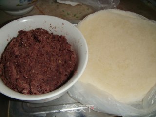 Bean Paste Spring Rolls recipe
