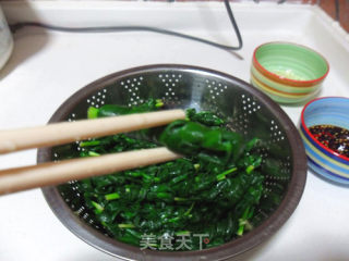 Hunan Chinese Leek Salad recipe