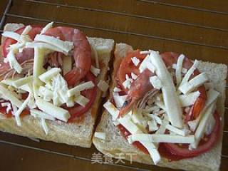 Shrimp Cheese Toast recipe