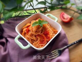 Tomato and Egg Pasta recipe