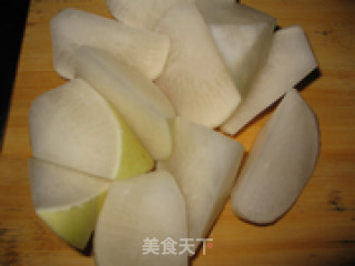 Lamb Stew with Radishes recipe