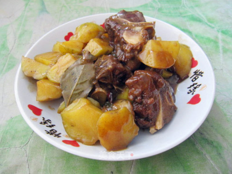 Spine Stewed Potatoes recipe