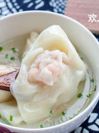 Wontons with Fresh Meat and Shrimp