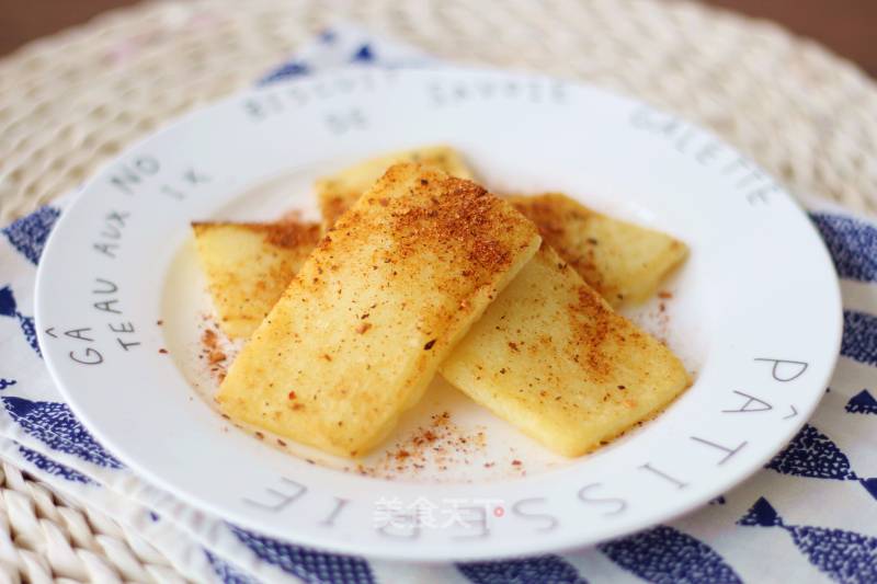 Childhood Memories-pan-fried Pea Flour recipe