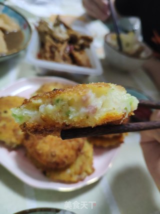 Brushed Cheese Potato Crispbread recipe