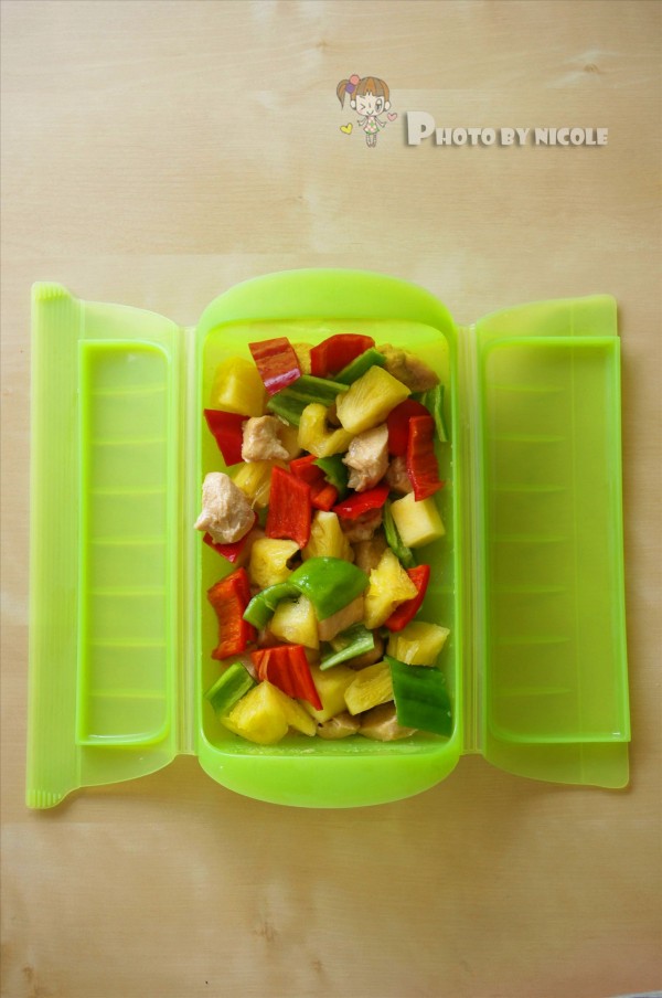 Pineapple Chicken with Peppers recipe