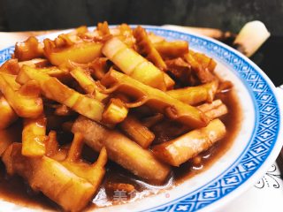 Braised Bamboo Shoots with Oil recipe