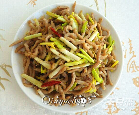 Shredded Pork with Garlic recipe