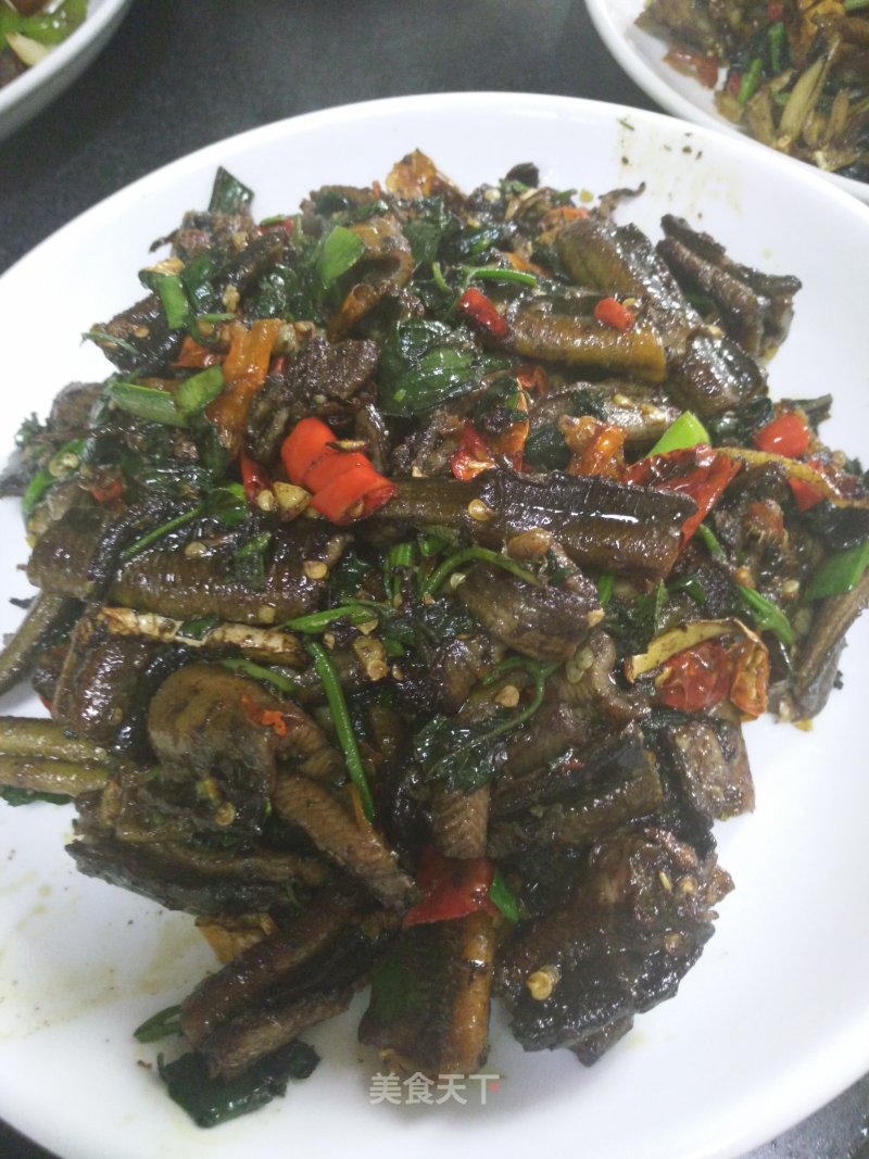 Stir-fried Eel recipe