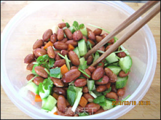 Peanuts with A Small Cold Dish with Wine recipe