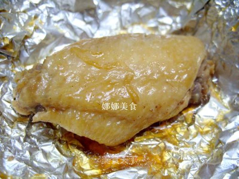 Easy-to-make Lemon-flavored Paper-wrapped Chicken Wings^_^ recipe