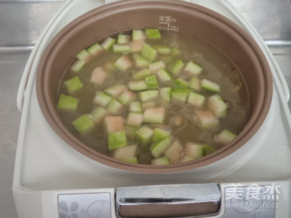 Mung Bean Melon Skin White Fungus Soup recipe