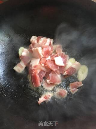 Braised Pork Belly with Beans recipe