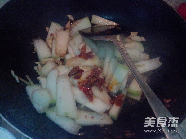 Roasted Winter Melon with Minced Meat recipe