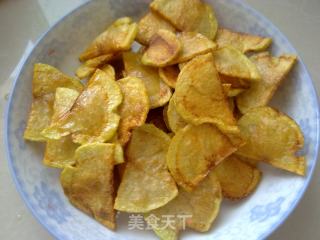 Red Mushroom Potato Chips recipe