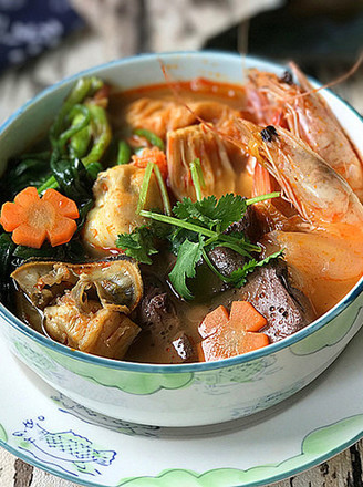 Korean Seafood Pot recipe