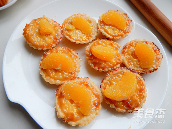 Orange Egg Tart recipe