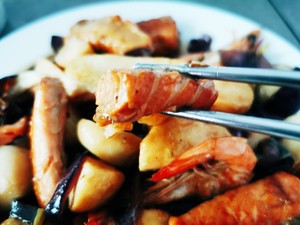 [salmon Baked Seafood] is Most Suitable for The Elderly and Children. It is Healthier without Salt. recipe