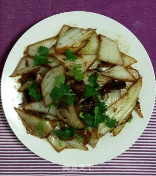 Stir-fried Cabbage Gang with Sauce recipe