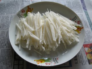 Sha Ge Fungus with Cold Sauce recipe