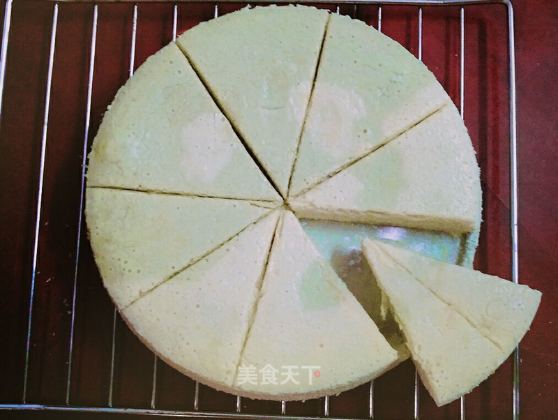 Matcha Double Chiffon Cake recipe
