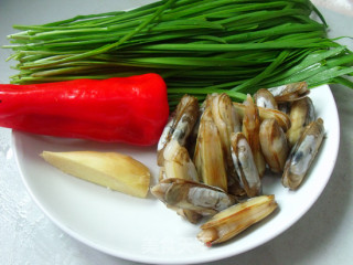 Leek Razor Clams recipe