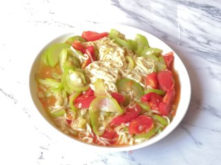 Noodles with Night Blossom Tomatoes recipe