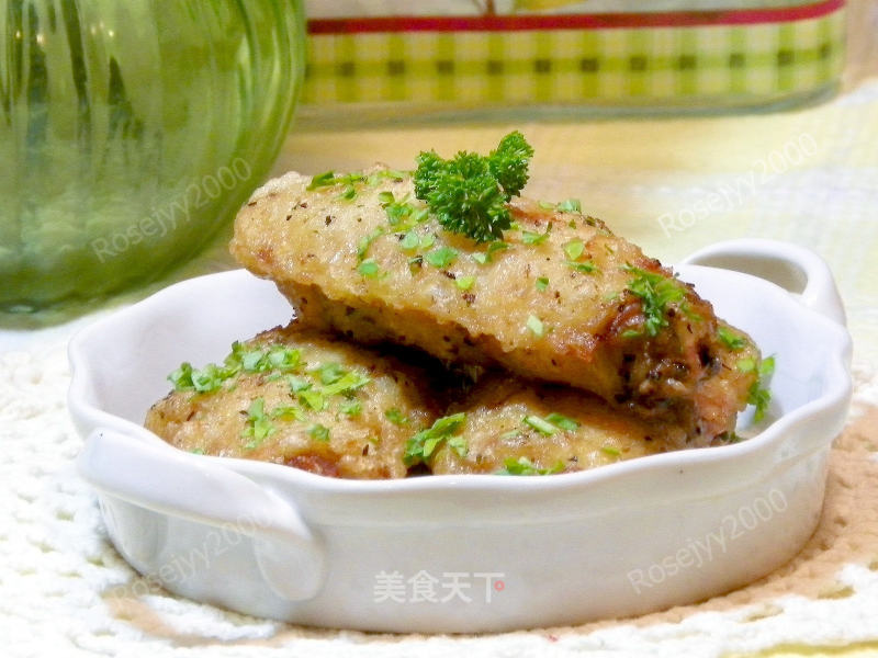 Lemon Pepper Salt Chicken Wings